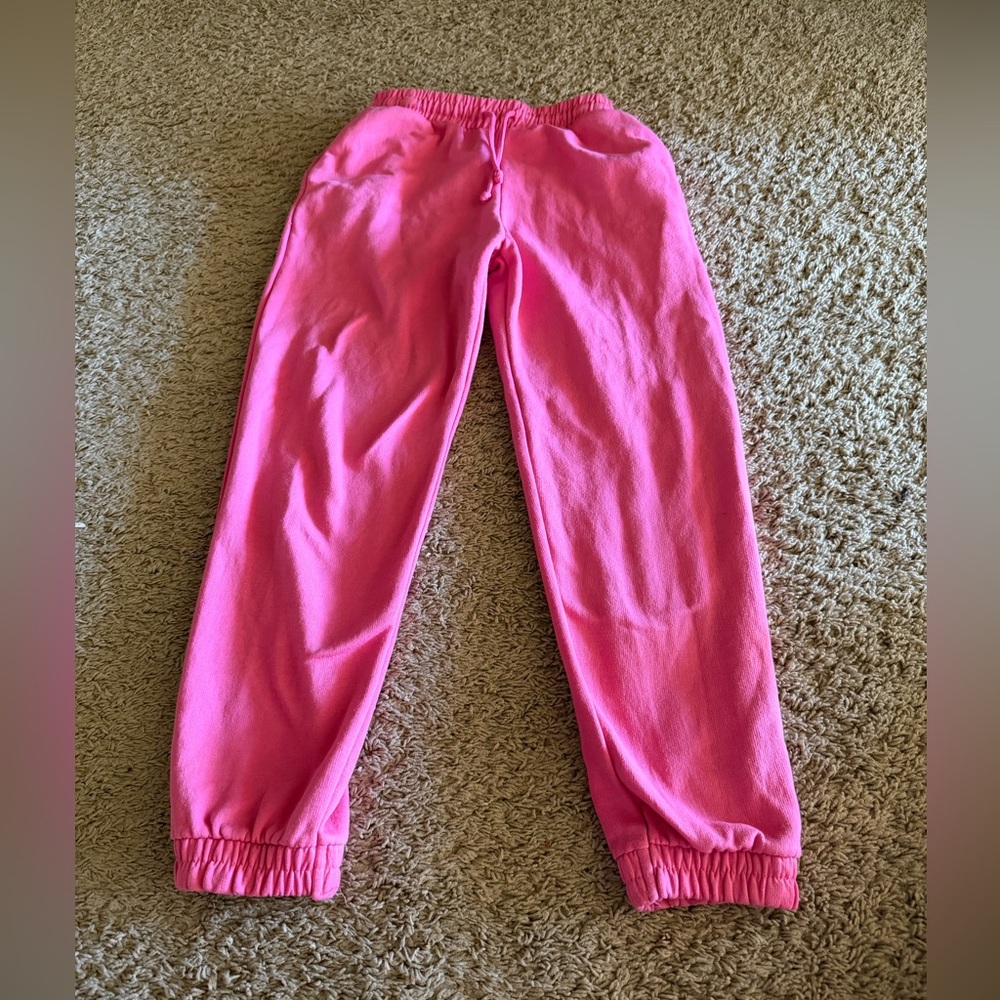 Zara Vibrant Pink Joggers 💞